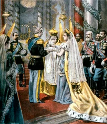 Baptême de la grande-duchesse Tatiana, fille de Nicolas II de Russie, 1897