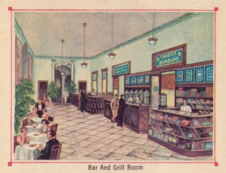 Bar et Grill Room - Hôtel Florida - La Havane - Cuba