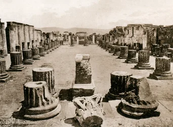 Basilique, Pompéi, Italie, vers 1900s