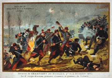 Bataille de Champigny, guerre franco-prussienne, 30 novembre-2 décembre 1870