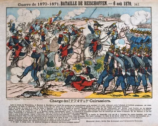 Bataille de Reichshoffen, guerre franco-prussienne, 6 août 1870
