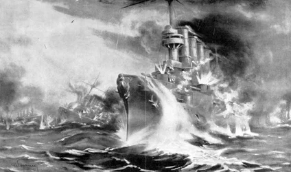 Bataille des îles Falkland, 8 décembre 1914, 1915