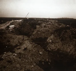 Champ de bataille, Craonne, nord de la France, vers 1914-1918