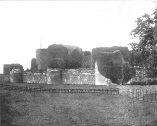 Château de Beaumaris, Anglesey, Pays de Galles, 1894