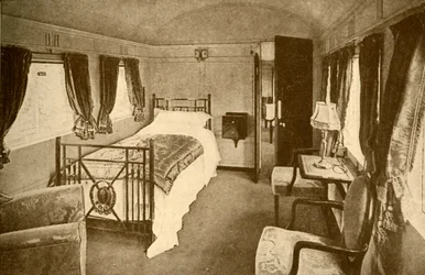Chambre, Salon du Roi, London and North Eastern Railway, 1930