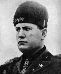 Benito Mussolini 1883-1945, dictateur fasciste italien, 1922