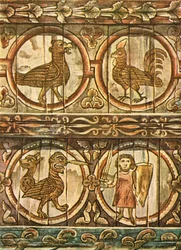 Plafond bestiaire, Metz, France, 1928
