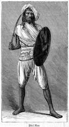 Homme Bhil, 1886
