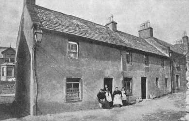 Lieu de naissance de J.M. Barrie 1860-1937, dramaturge et romancier écossais, Kirriemuir, Angus, Écosse