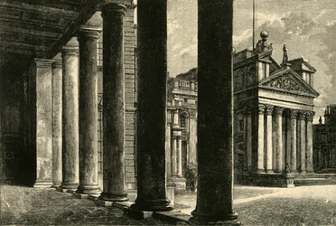 Blenheim. Aspect nord, 1898