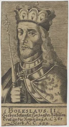 Boleslaus II le Pieux, duc de Bohême