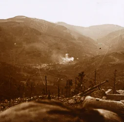 Bombardement, Metzeral, nord de la France