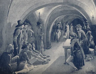 Bonaparte fermant le club du Panthéon