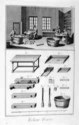 Reliure de livre, 1751-1777