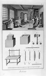 Reliure de livre, 1751-1777