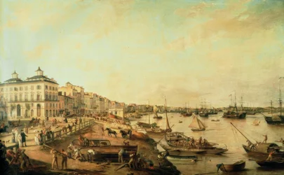 Bordeaux, port, 1805