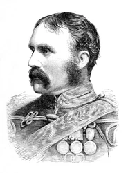 Général de brigade H. F. Brooke, vers 1880
