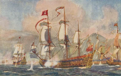 Navire de guerre britannique du 17ème siècle