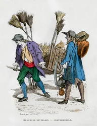 Vendeur de balais et chaudronnier, 1882-1884