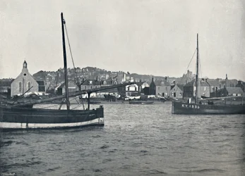 Broughty Ferry - Vue depuis la rivière, 1895