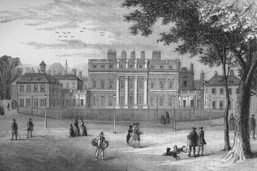 Buckingham House, Westminster, Londres, en 1775, c1875 1878