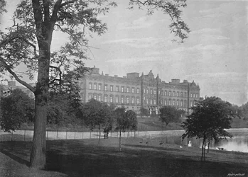 Buckingham Palace, vers 1896