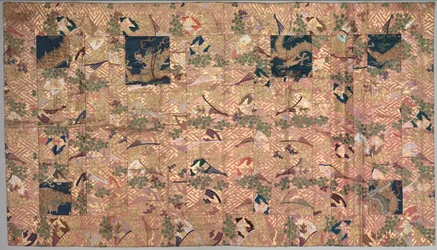 Robe de prêtre bouddhiste Kesa, 1800s