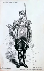Clairon, 4e régiment de la Légion étrangère française, 20e siècle