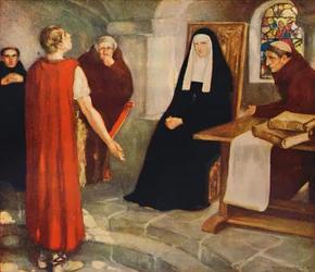 Caedmon devant Sainte Hilda, 1912