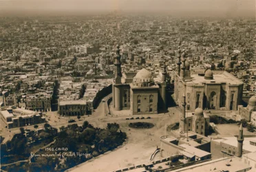 Le Caire, depuis le minaret de la mosquée de la Citadelle, 1936