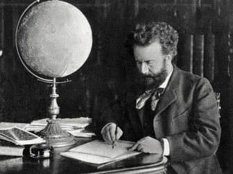 Camille Flammarion, astronome et auteur français, 1890