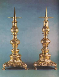 Chandeliers, vers 1662, 1953
