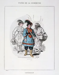 Cantinières, Commune de Paris
