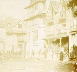 Cantonment, La Panne, Flandre, Belgique, vers 1914-1918