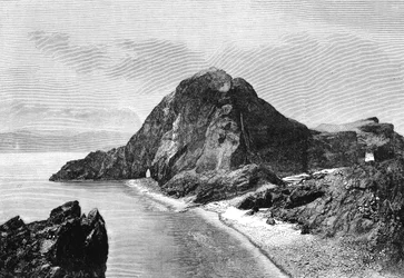 Cap Sam-Lourenco, promontoires orientaux de Madère, 1895