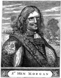 Capitaine Morgan, boucanier du 17ème siècle, vers 1880