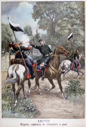 Capitaine des chasseurs, La Guerre franco-allemande, 1870, 1899