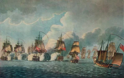 Capture du Freja, vers 1805