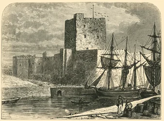 Château de Carrickfergus, 1898
