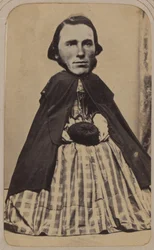 [Album de cartes de visite de portraits collés], 1850s-90s