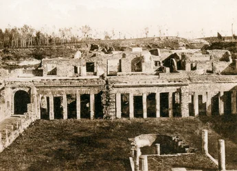 Casa di Diomede, Pompéi, Italie, vers 1900