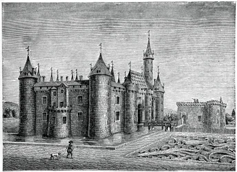 Château de Marcoussis, près de Rambouillet, 17ème siècle, 1870