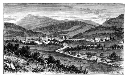 Castleton de Braemar, Écosse, vers 1888