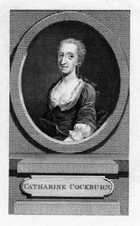 Catharine Trotter Cockburn 1679-1749, romancière, dramaturge et philosophe écossaise, XIXe siècle