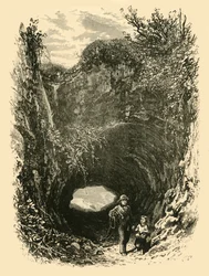 Grotte à Pegwell Bay, 1898