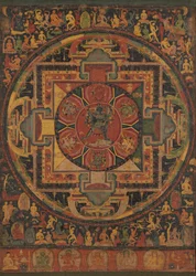 Mandala de Chakrasamvara, vers 1100