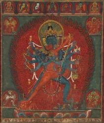 Chakrasamvara et Vajravarahi, 1575-1600