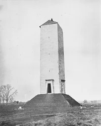 Monument de Chalmette, champ de bataille de la Nouvelle-Orléans, Louisiane, États-Unis, vers 1900