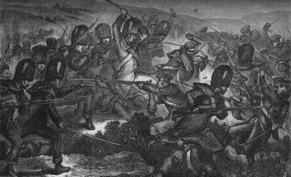 Charge des gardes à Inkerman, vers 1880