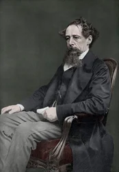 Charles Dickens, auteur anglais du 19ème siècle, 1910